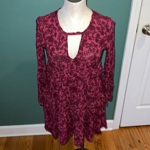 American eagle XX- small dress/tunic. Paisley design fall‎